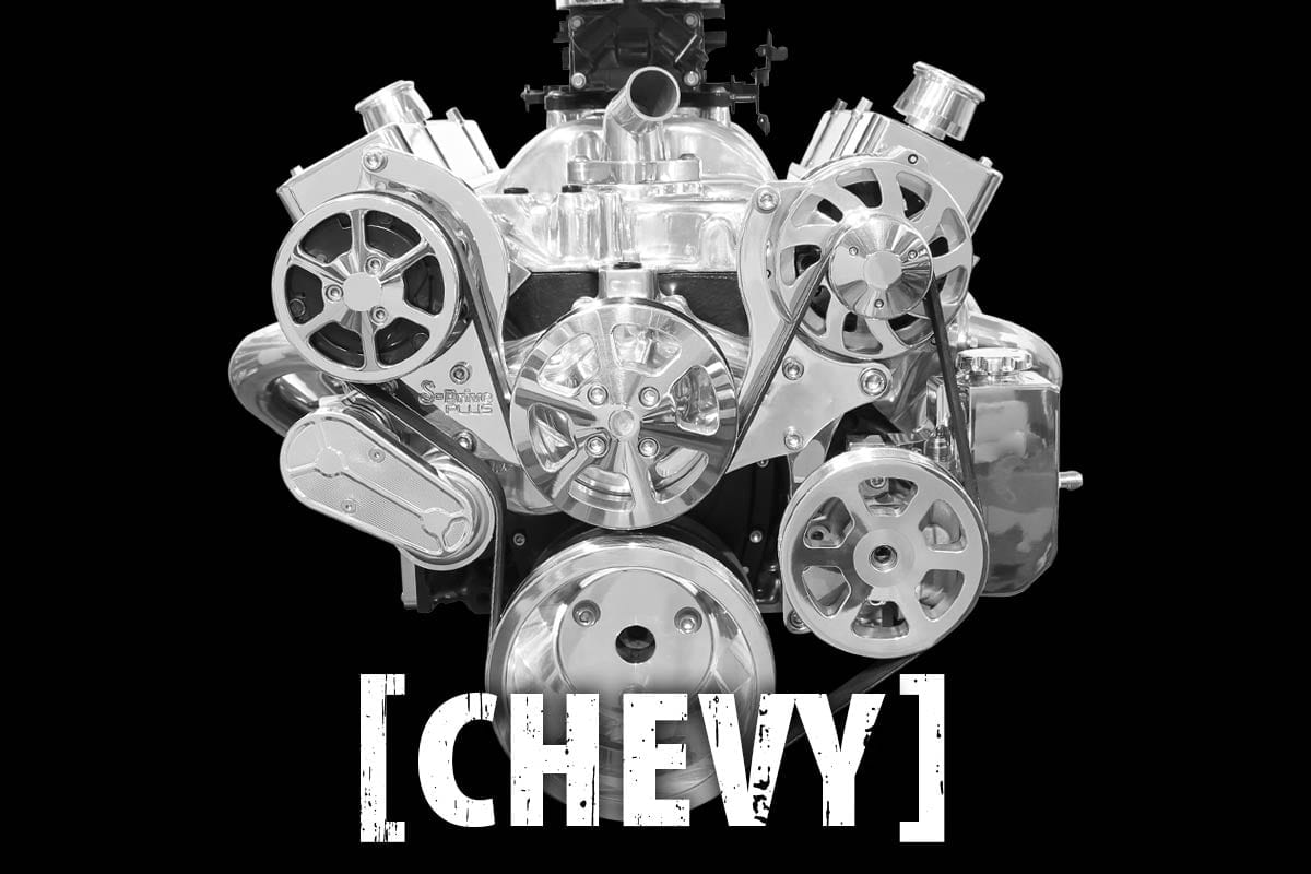 Chevy A/C Serpentine Belt Drive Kits Chevy A/C Serpentine Belt Drive Kits