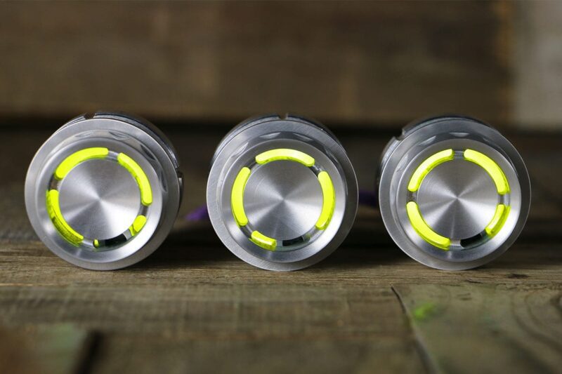 REACTOR PODS YELLOW LED SATIN STRAIGHT