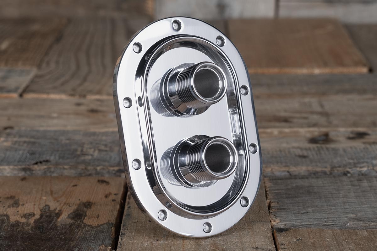 DIABLO REVOLVER HEATER ONLY POLISHED AC BULKHEAD RIGHT RM-14-3041P-R DIABLO REVOLVER HEATER ONLY POLISHED AC BULKHEAD RIGHT