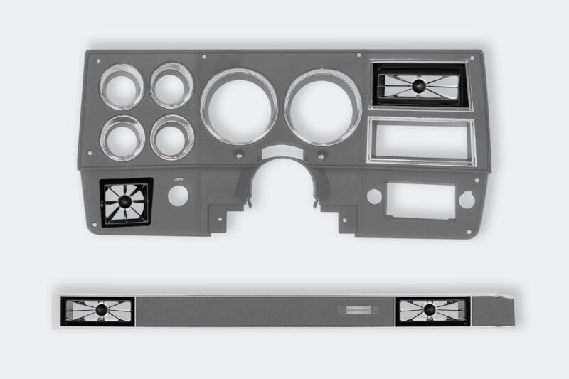 1981-87 Chevy Truck - Blazer A/C Aluminum Vent White LED by